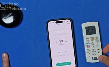 Controle Remoto Wi-Fi inteligente Velds VDSCRBW08 (controle TV, ar condicionado, etc via Alexa)