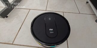 Robô Aspirador WAP W400 com Wi-Fi que Passa Pano no chão (unboxing e testes)