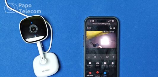 Câmera inteligente Wi-Fi Fixa Velds FullHD VDS-CIW-2M