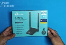 Adaptador USB Wi-Fi 6 AX Tp-Link TX20U Plus