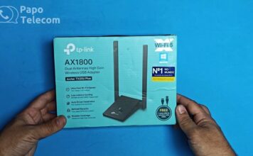 Adaptador USB Wi-Fi 6 AX Tp-Link TX20U Plus