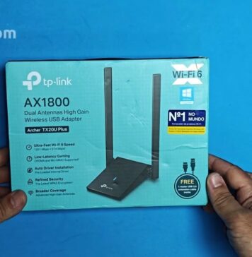 Adaptador USB Wi-Fi 6 AX Tp-Link TX20U Plus