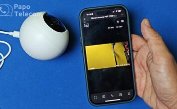 Câmera Wi-Fi 360 Velds interna FullHD VDS-CIPTW-2M