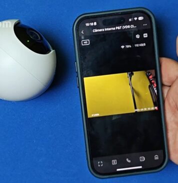 Câmera Wi-Fi 360 Velds interna FullHD VDS-CIPTW-2M