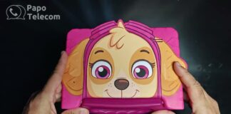 Tablet Patrulha Canina Skye M7 Multilaser 64GB com Wi-Fi Nb422