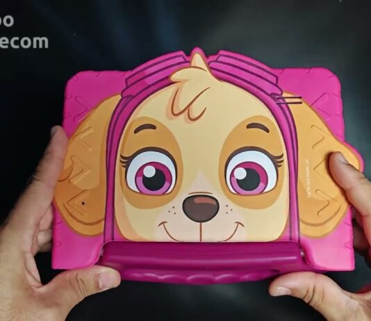 Tablet Patrulha Canina Skye M7 Multilaser 64GB com Wi-Fi Nb422