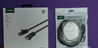 Cabos Rede Cat6 Ugreen Cat6 20m NW102 e Cat6A 10m NW122