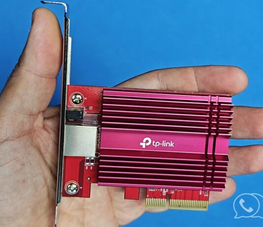 Placa Rede 10 Gigabit PCI-e x4 TP-Link TX401
